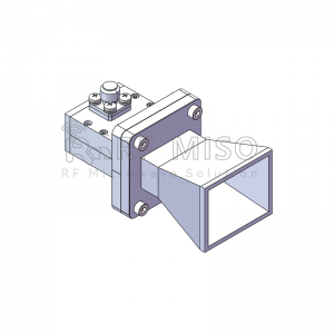 I-Standard Gain Horn Antenna 10dBi Typ.I-Gain, 8.2-12.5 GHz Frequency Range RM-SGHA90-10