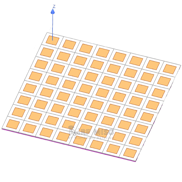 OEM Microstrip Antenna 22dBi Typ. Gain, 25.5-27 GHz Frequency