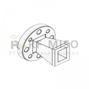 Standard Gain Horn Antenna 25 dBi Typ. Gain, 325-500GHz Frequency Range RM-SGHA2.2-25