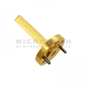 Waveguide Probe Antenna 8 dBi Gain, 60GHz-90GHz Frequency Range