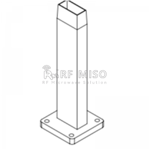 Waveguide Probe Antenna 6 dBi Typ.Gain, 8.2-12.4GHz Frequency Range RM-WPA90-6