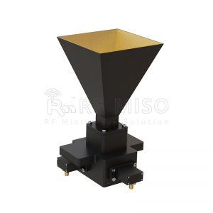 Broadband Dual Polarized Horn Antenna 20dBi Typ. Fumana, 10-15GHz Frequency Range RM-BDPHA1015-20