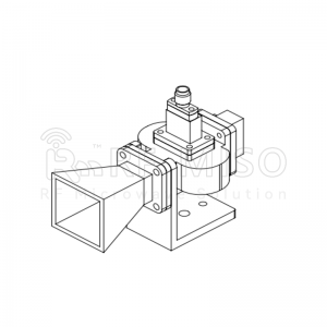 Broadband Dual Polarized Horn Antenna 15 dBi Typ. Fumana, 20-30 GHz Frequency Range RM-DPHA2030-15