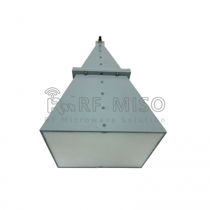 Broadband Horn Antenna 22 dBi Typ. Gain, 8-18 GHz Frequency Range