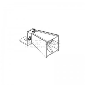 Broadband Dual Polarized Horn Antenna 10 dBi Tîp.Qezenc, 4-12 GHz Rêjeya Frekansê RM-BDPHA412-10